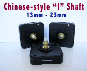 Quartz movements Chinese "I" shaft