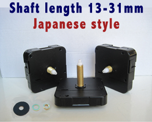 Japanese-style quartz movements
